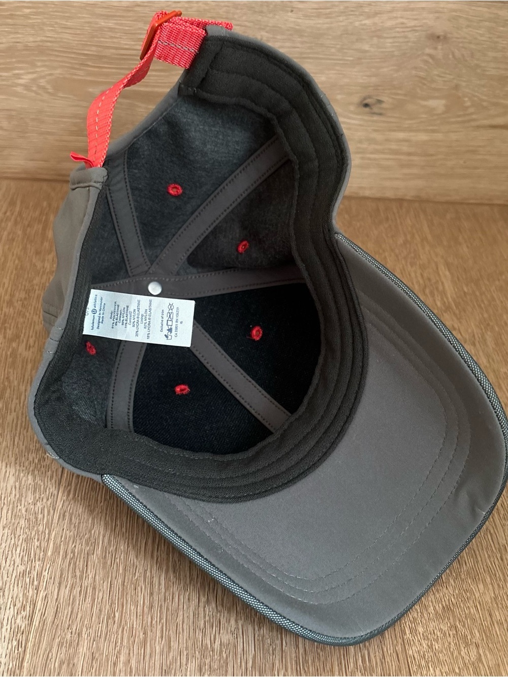 Lululemon Baller Hat II Olive Green Orange Adjustable Women’s Running Golf Cap - Picture 7 of 7